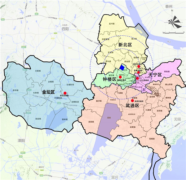 新闸街道当前面临的市场环境,从常州市生产力布局,钟楼区"1 6"板块的